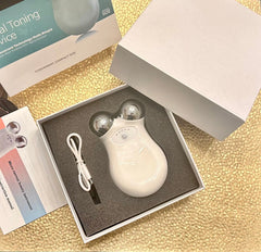 FaceLift Microcurrent Sculping Device - Face Sculpting Tool & Neck Tightening Device to Contour, Lift, Smooth & Tone
