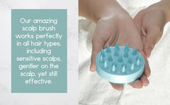 SilkySoft Scalp Massage Stimulator for Hair Growth & Scalp Health