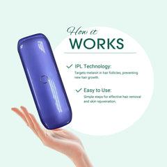 Laser IPL Hair Removal - At Home Laser Hair Removal System
