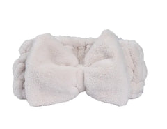 Cozy Coral Fleece Headband - Skincare & Makeup Routine Must Have!