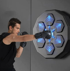Smart Music Boxing Target - Electronic Fitness & Reaction Trainer (Bluetooth)