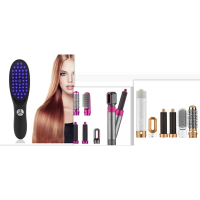 Electric Scalp Massager Comb - Red Light Therapy, Scalp Health & Hair Growth