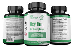 OXY BURN - Thermogenic Weight Loss & Fat Burner, Appetite Suppressant, Energy