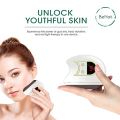Sonic Gua Sha Face Rejuvenator - Facial Sculpting & Therapy