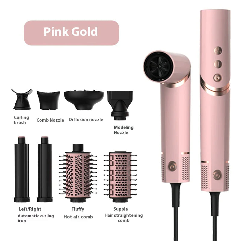 Ionic 8-in-1 Styler: High-Velocity Curling & Drying Styling Brush System