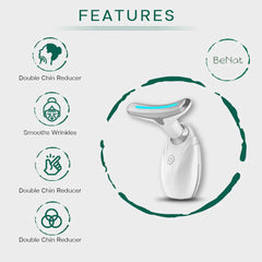 Radiant LED Therapy Lifting Tool - Rejuvenate, Brighten, Tighten, Reduce Wrinkles & Sagging
